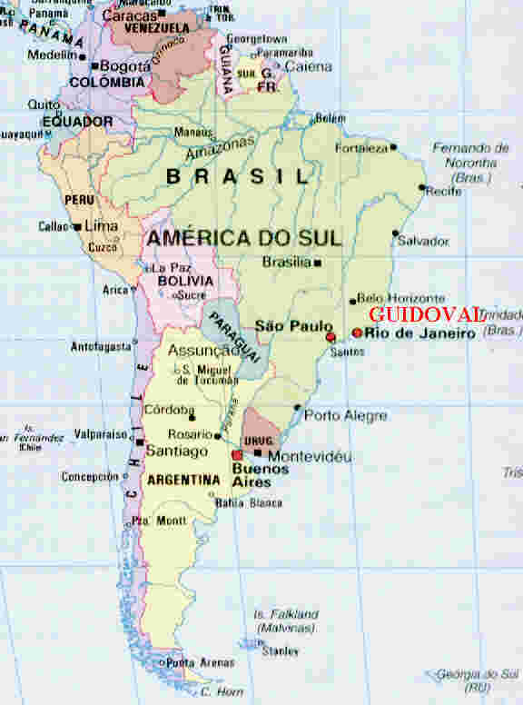 Am�rica do Sul - BRASIL