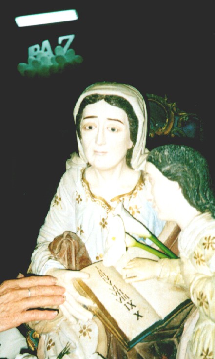  Imagem da Gloriosa Padroeira SANTANA.
 Encontra-se na Igreja Matriz da cidade de GUIDOVAL