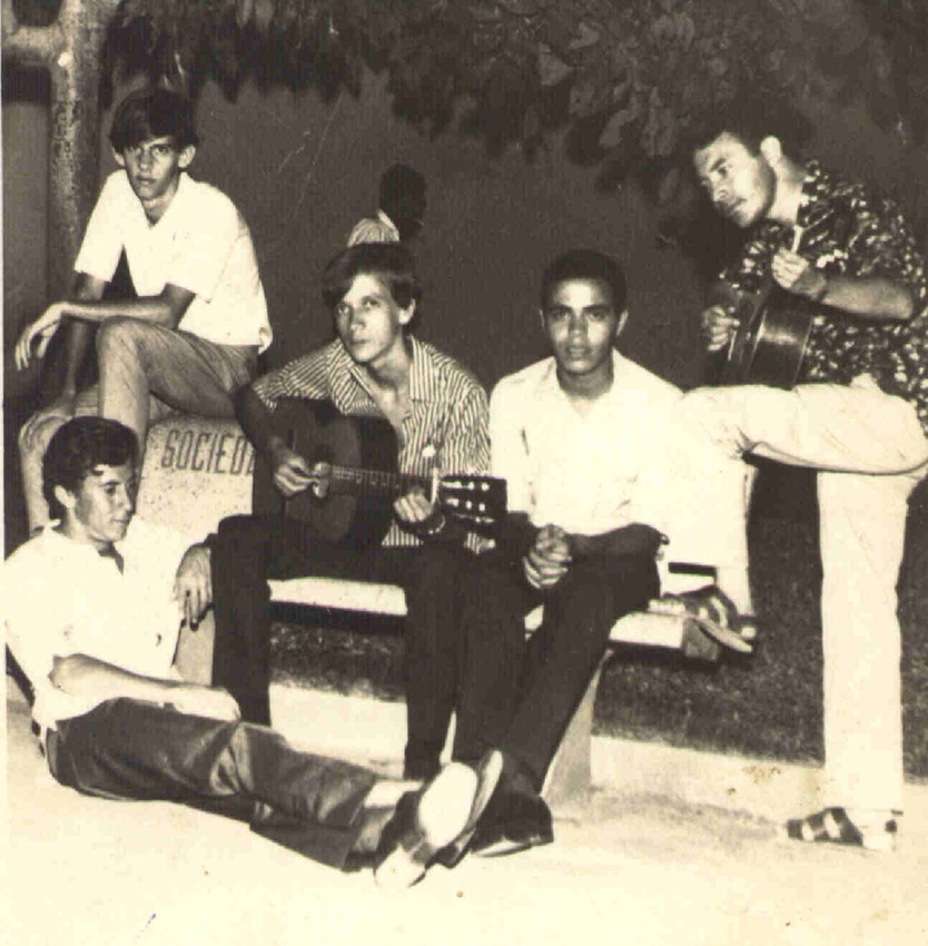 Álvaro Nogueira, Dé Vieira, Virgílio Oliveira, Cláudio do Chiquito e Sinval (Natal de 1971)